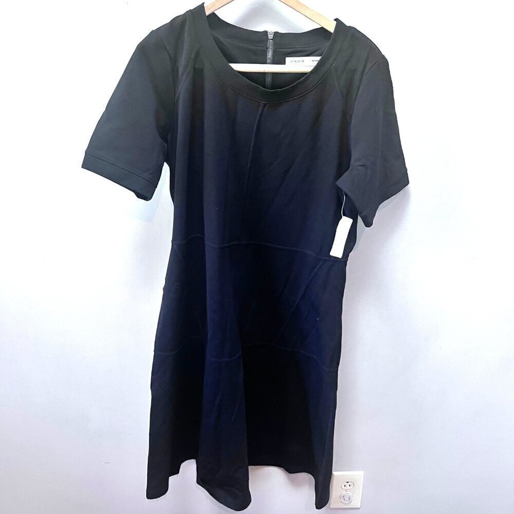 NEW Athleta En Route Dress Black - Size LT